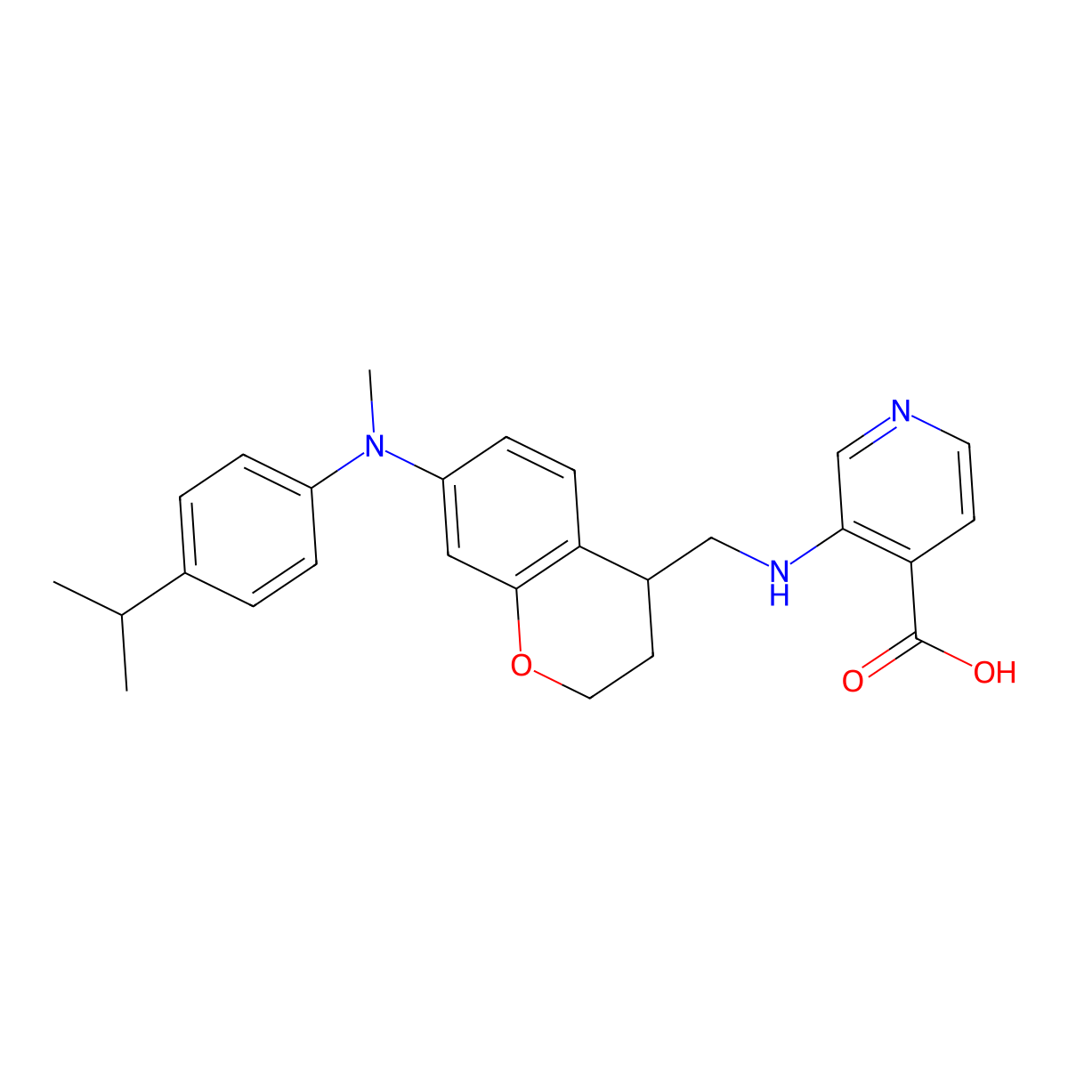 Zavondemstat molecular structure, CAS 1851412-93-5
