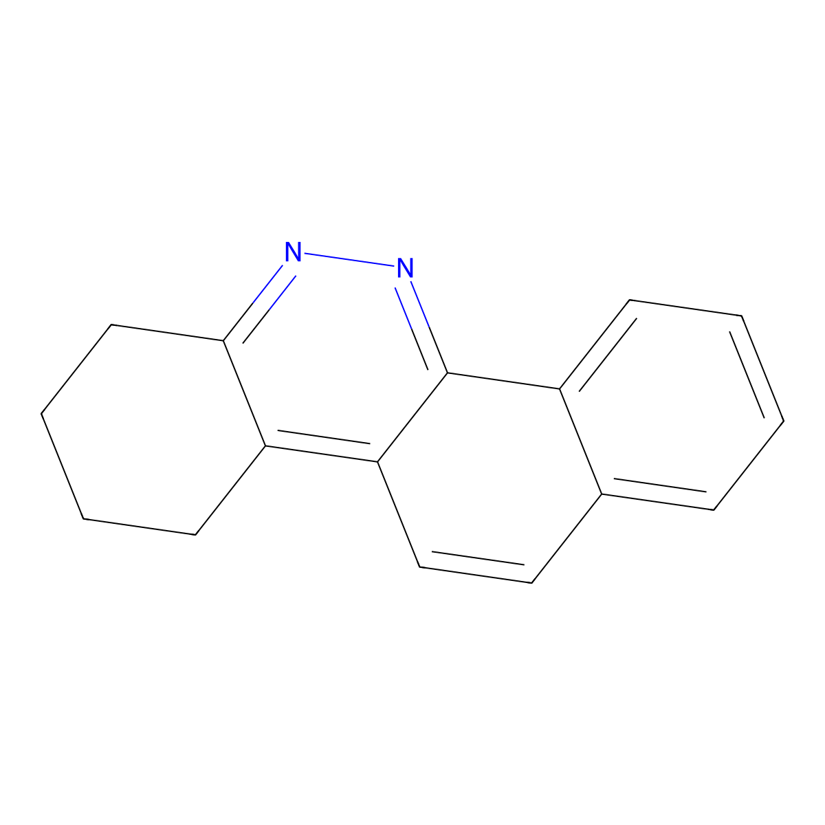 7,8,9,10-Tetrahydronaphtho[1,2-c]cinnoline molecular structure, CAS 18515-68-9