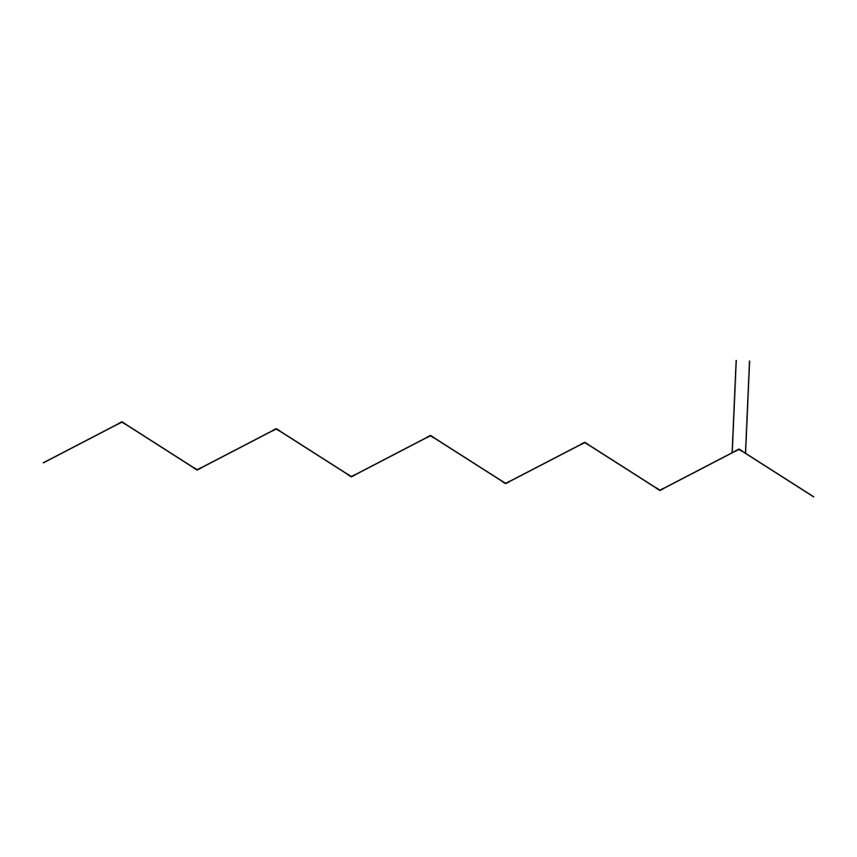 2-Methyl-1-undecene molecular structure, CAS 18516-37-5