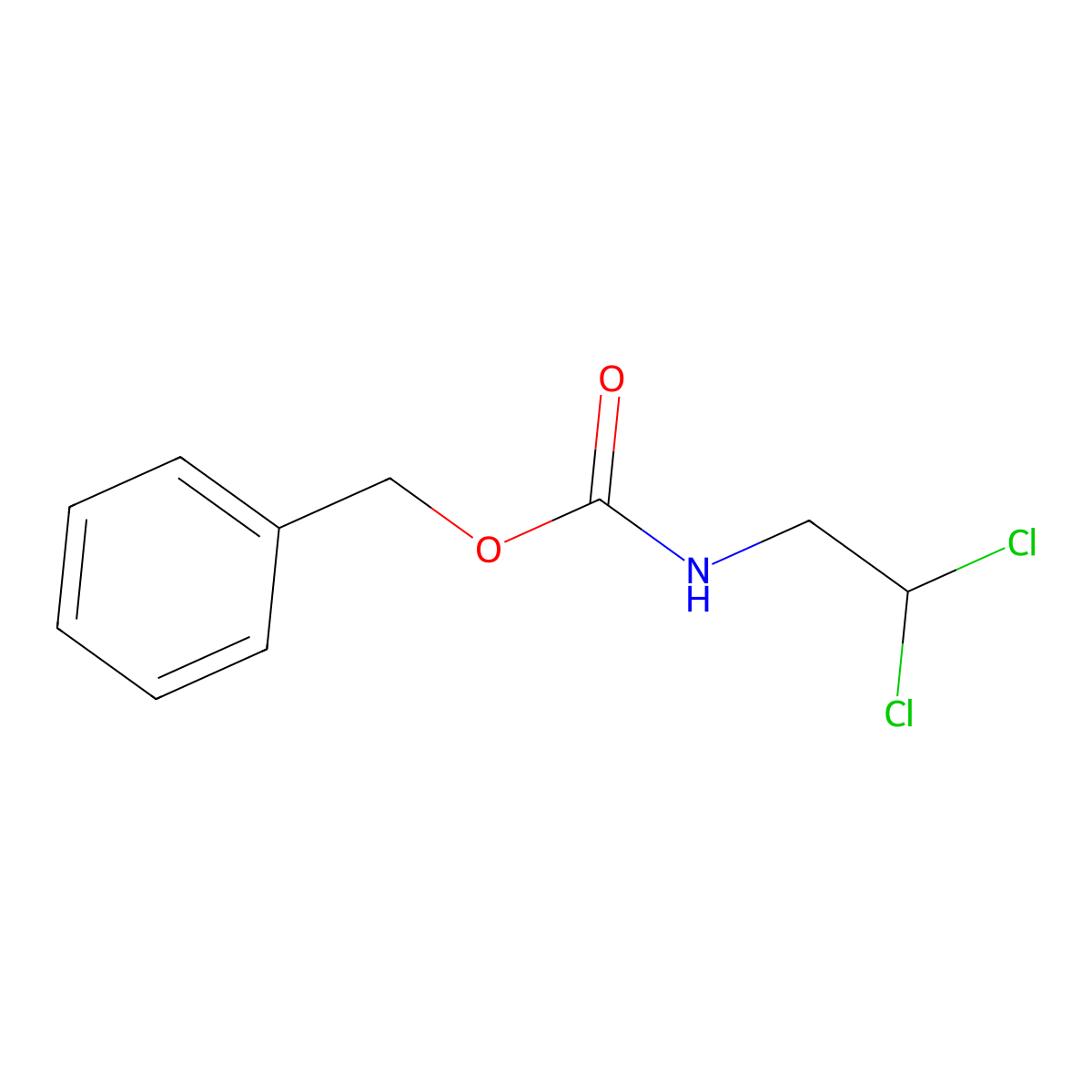 benzyl N-(2,2-dichloroethyl)carbamate molecular structure, CAS 1851783-99-7