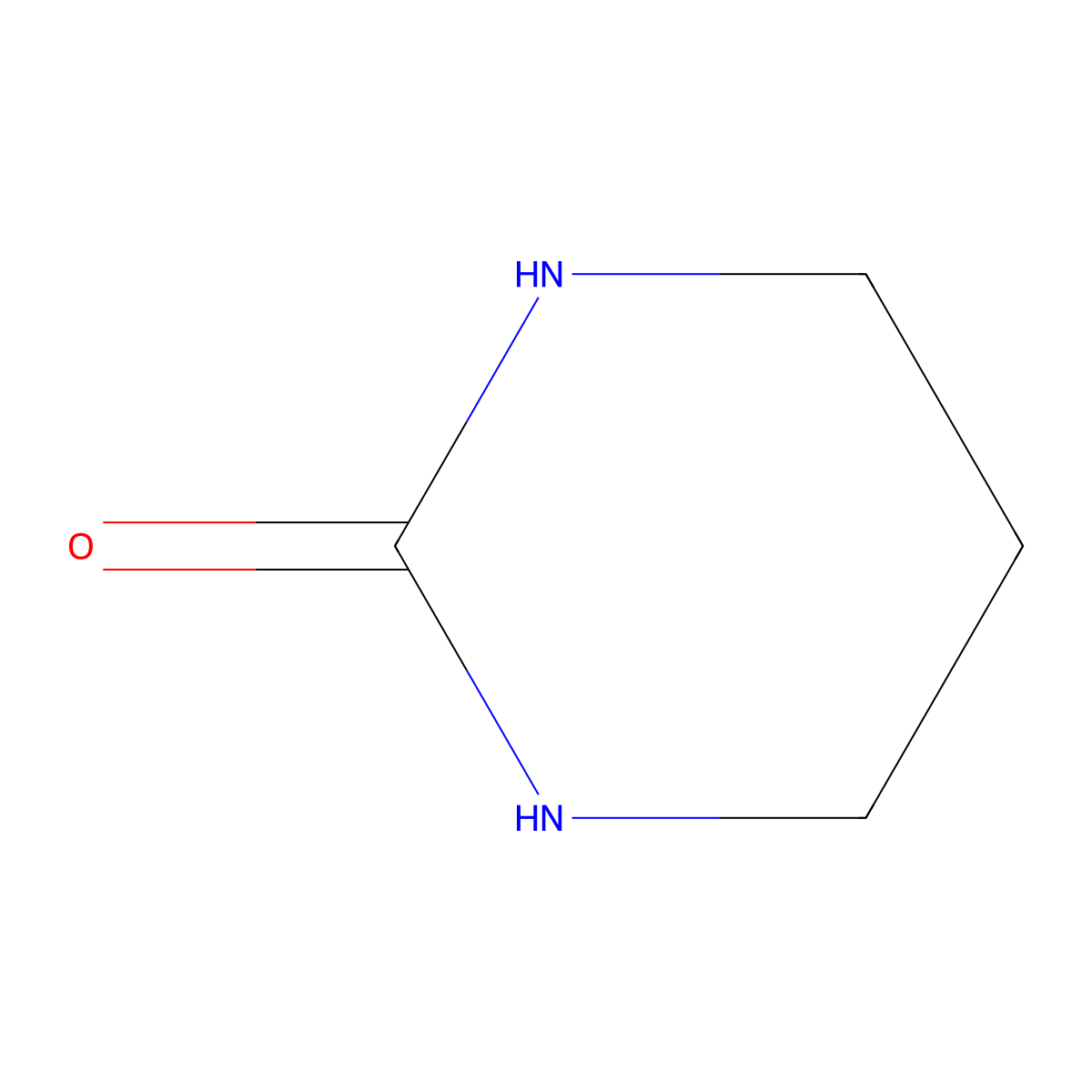 2(1H)-Pyrimidinone, tetrahydro- molecular structure, CAS 1852-17-1