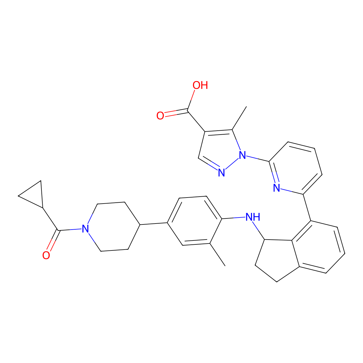 (Rac)-MGV354 molecular structure, CAS 1852495-86-3