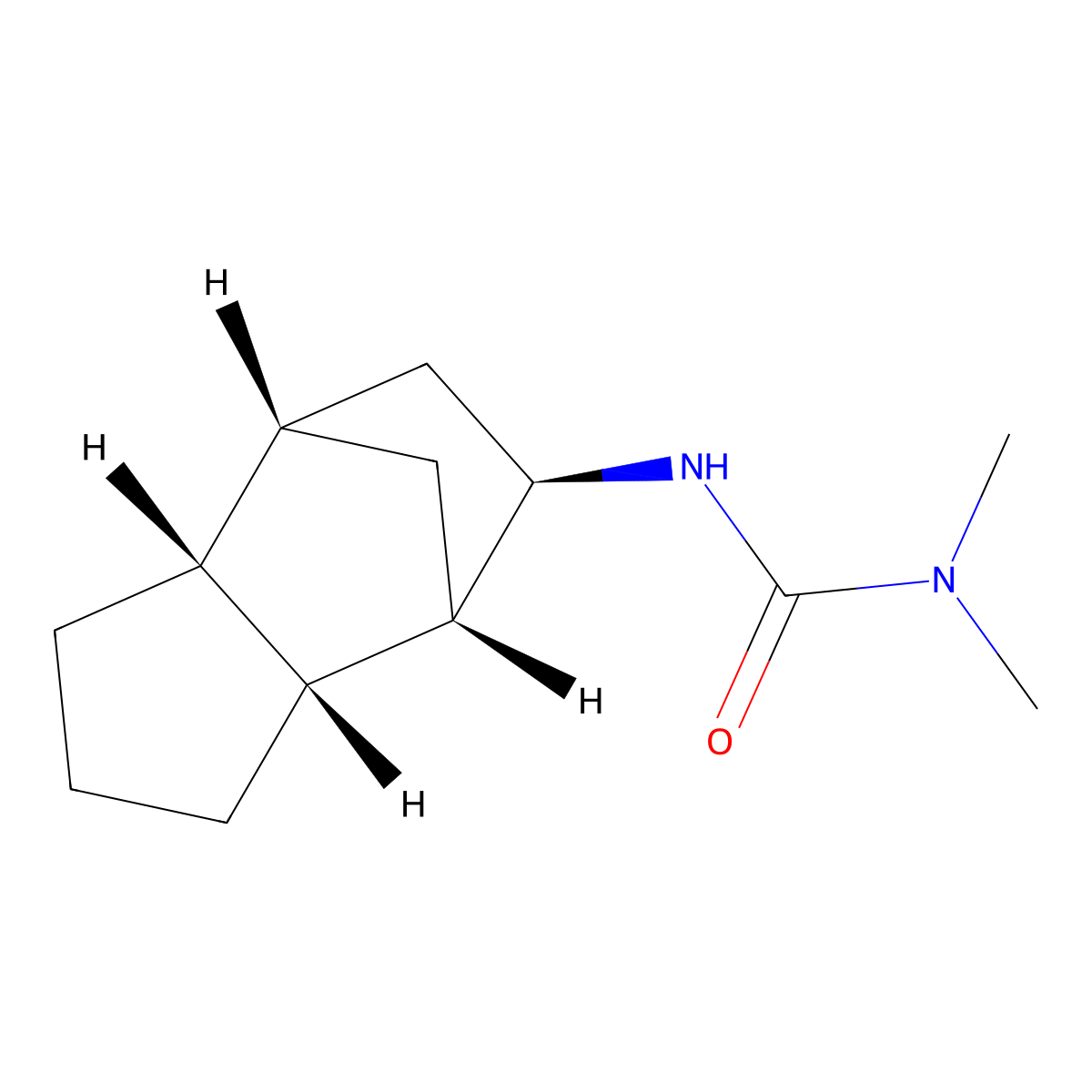 Noruron molecular structure, CAS 18530-56-8