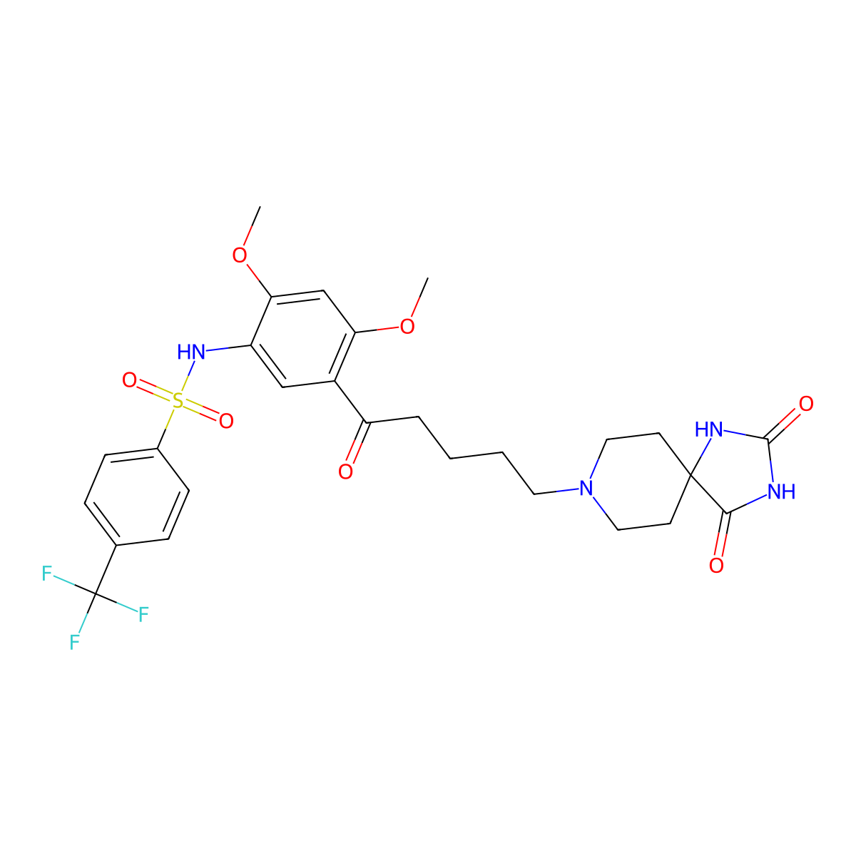 RS-102221 molecular structure, CAS 185376-97-0