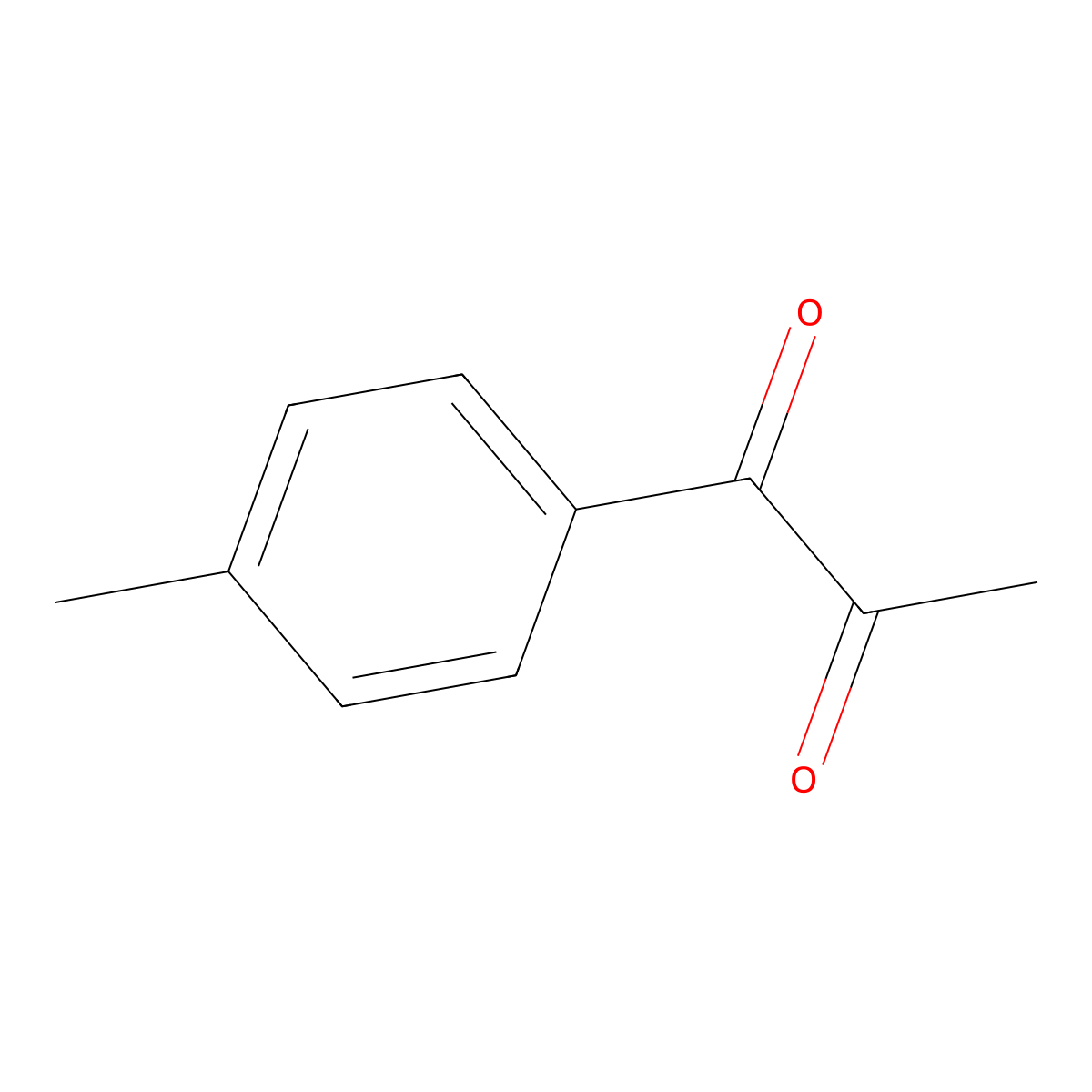 1-(4-Methylphenyl)propane-1,2-dione molecular structure, CAS 1855-08-9