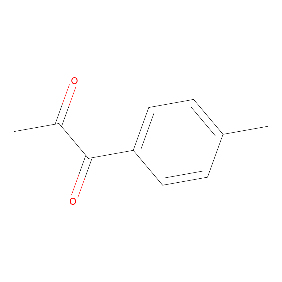 1-(4-Methylphenyl)propane-1,2-dione molecular structure, CAS 1855-08-9