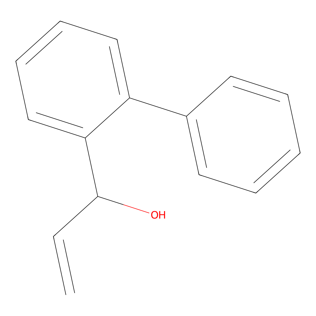 1-(2-Phenylphenyl)prop-2-en-1-ol molecular structure, CAS 1855003-08-5