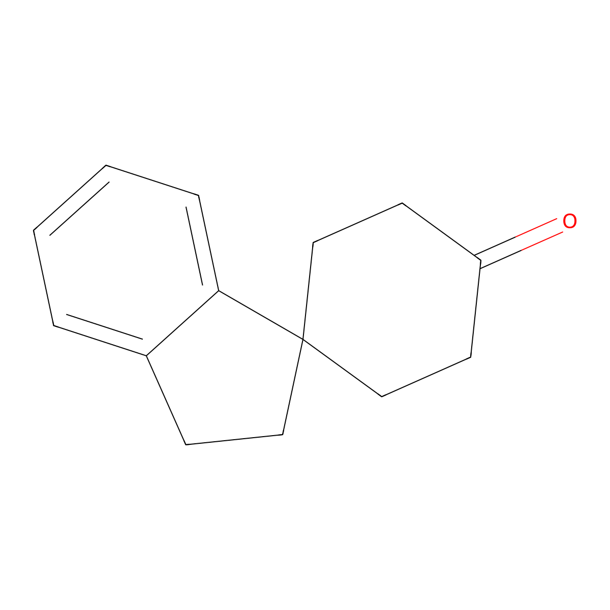 2',3'-Dihydrospiro(cyclohexane-1,1'-inden)-4-one molecular structure, CAS 185526-59-4