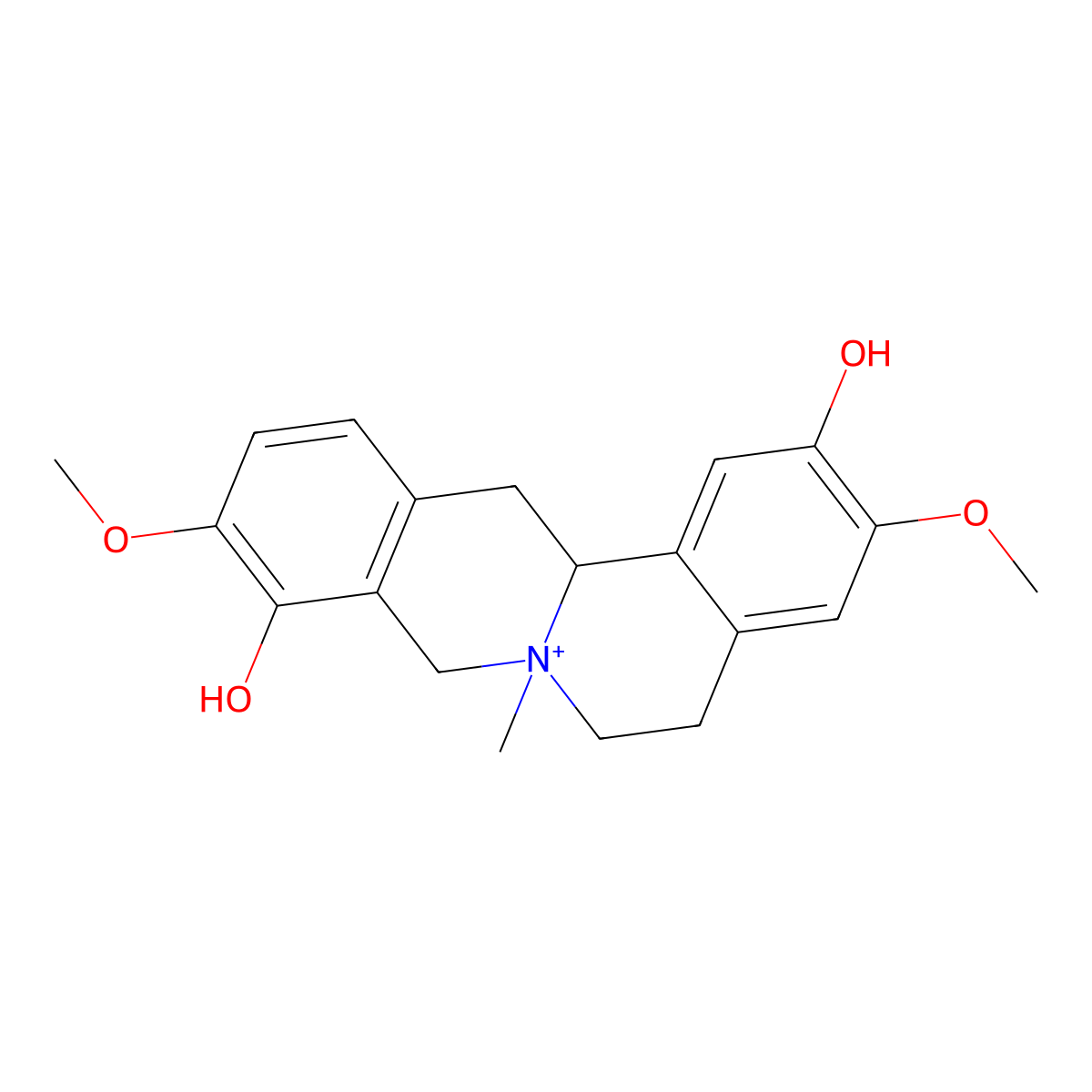 Cyclanoline molecular structure, CAS 18556-27-9