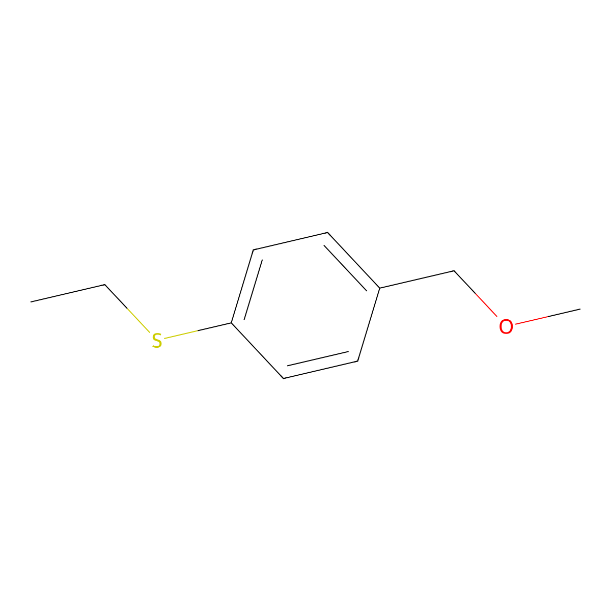1-(Ethylthio)-4-(methoxymethyl)benzene molecular structure, CAS 1855669-91-8