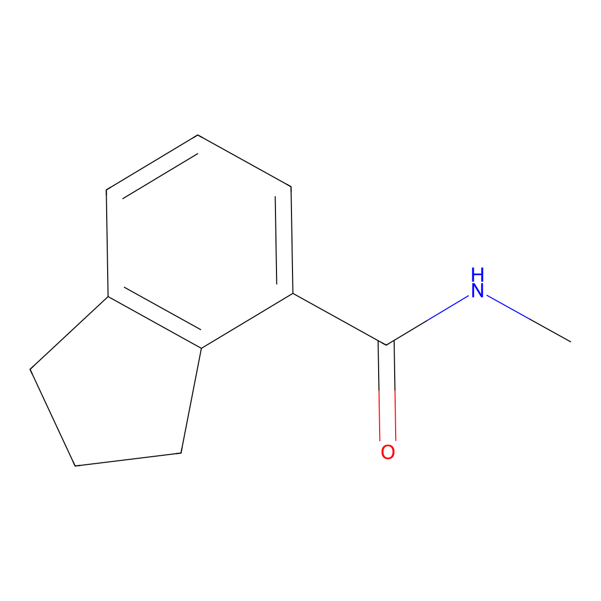 2,3-Dihydro-N-methyl-1H-indene-4-carboxamide molecular structure, CAS 1856913-34-2