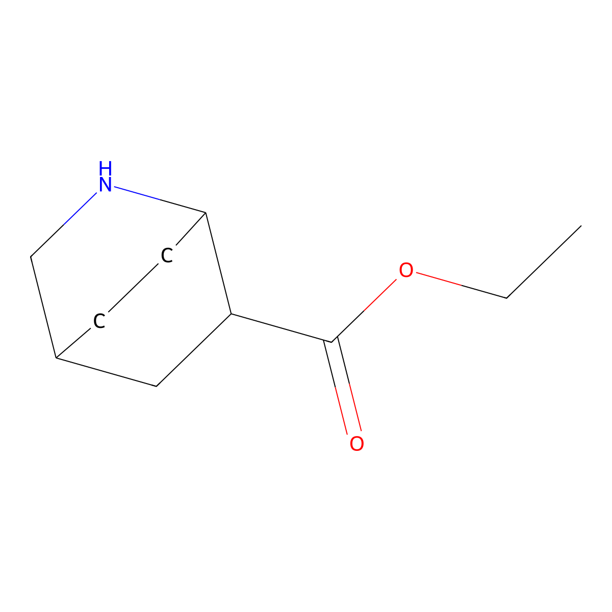 Ethyl 2-azabicyclo[2.2.2]octane-6-carboxylate molecular structure, CAS 1857835-98-3
