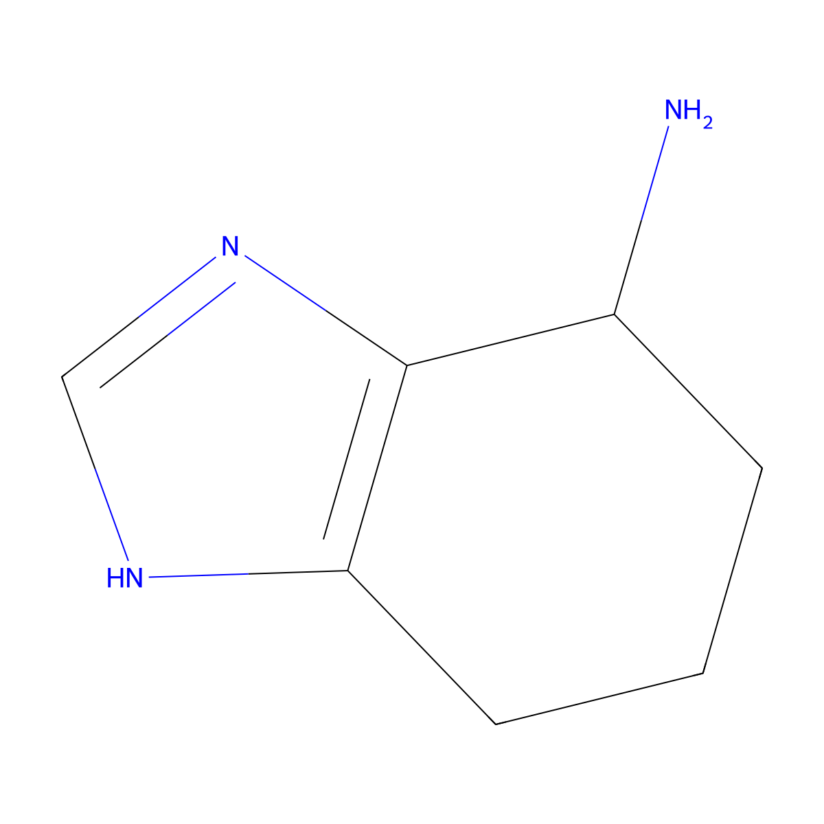 4,5,6,7-Tetrahydro-1H-benzo[d]imidazol-4-amine molecular structure, CAS 185796-71-8