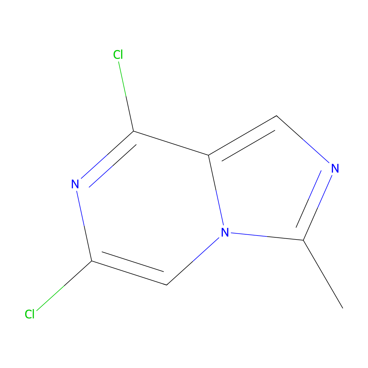 6,8-Dichloro-3-methylimidazo[1,5-a]pyrazine molecular structure, CAS 1858260-93-1