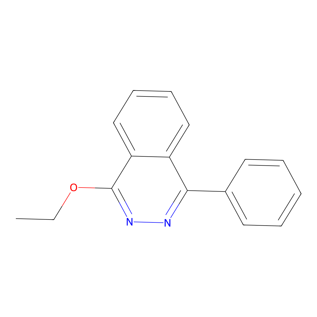 1-Ethoxy-4-phenylphthalazine molecular structure, CAS 18584-61-7