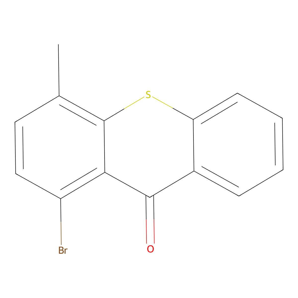 1-Bromo-4-methyl-9h-thioxanthen-9-one molecular structure, CAS 1859087-87-8