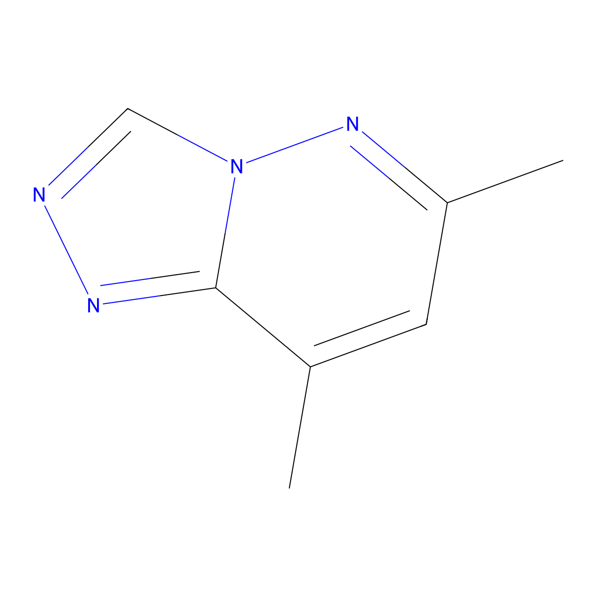 6,8-Dimethyl-[1,2,4]triazolo[4,3-b]pyridazine molecular structure, CAS 18591-75-8