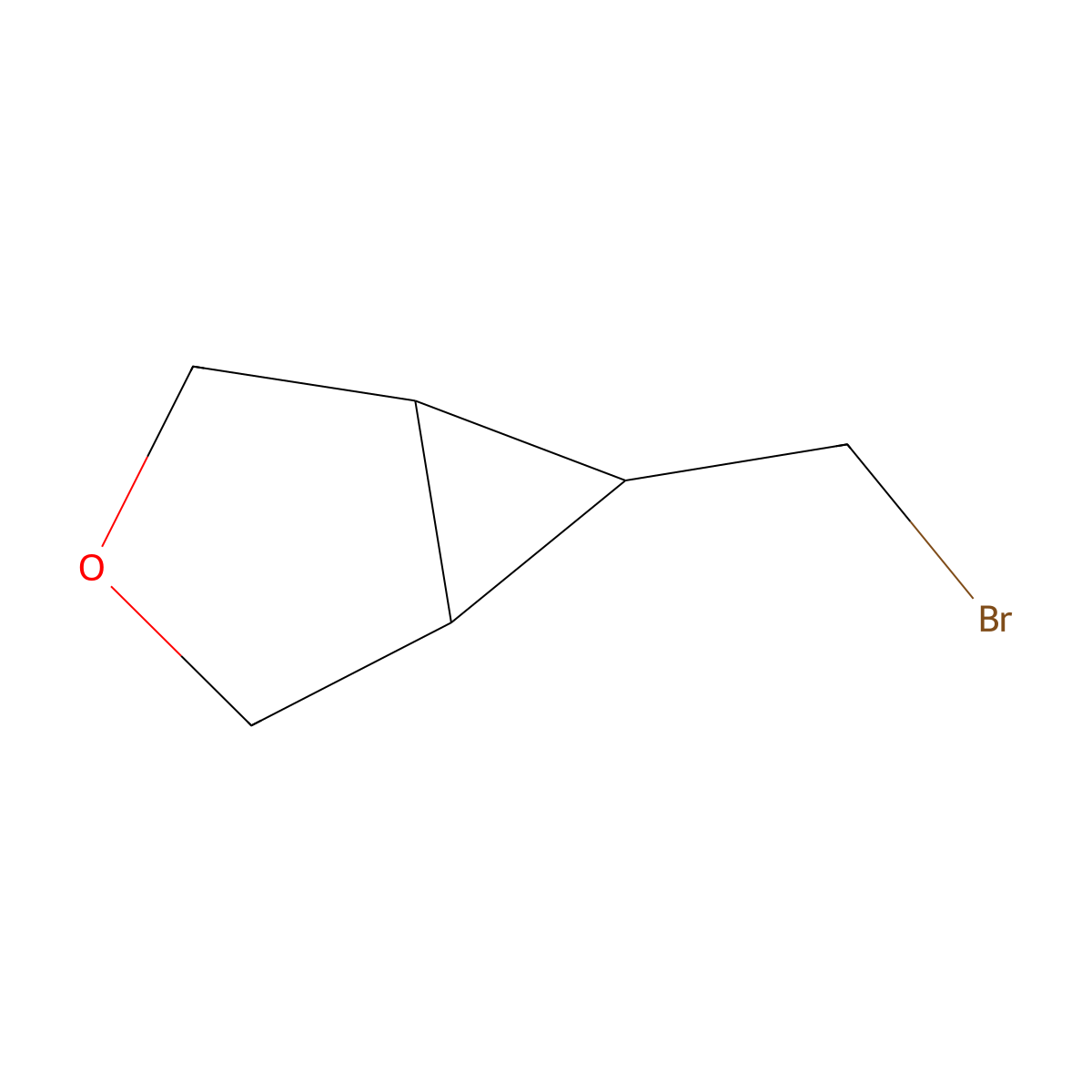 6-(Bromomethyl)-3-oxabicyclo[3.1.0]hexane molecular structure, CAS 1859510-91-0