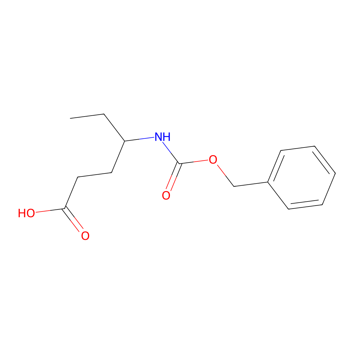 4-{[(Benzyloxy)carbonyl]amino}hexanoic acid molecular structure, CAS 1860161-01-8