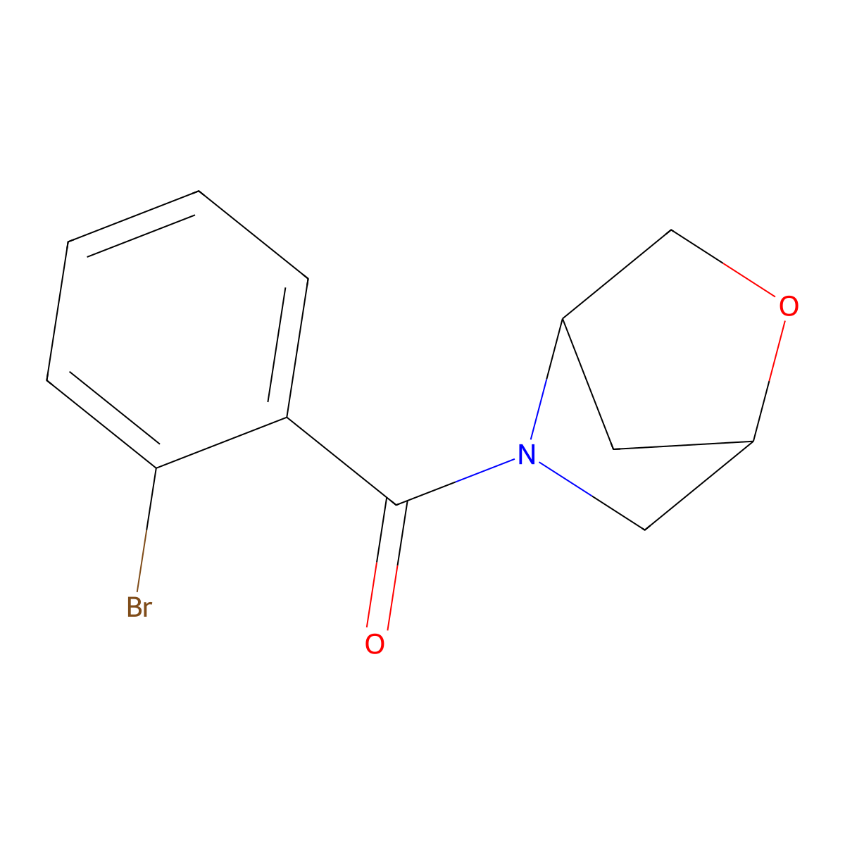 2-Oxa-5-azabicyclo[2.2.1]heptan-5-yl(2-bromophenyl)methanone molecular structure, CAS 1860543-56-1