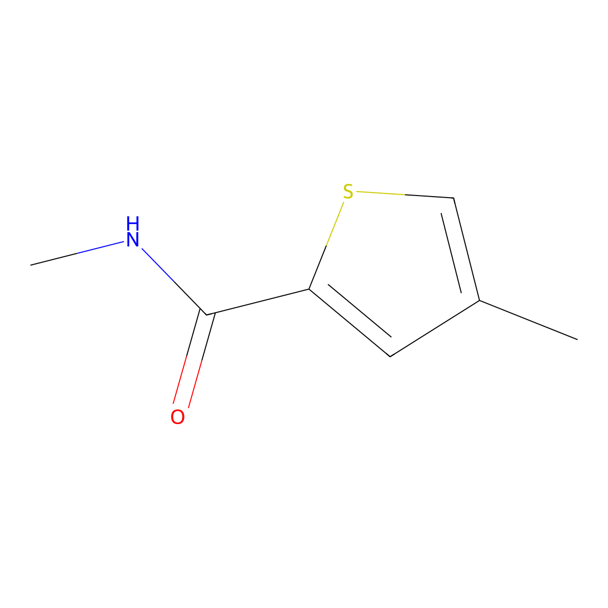 N,4-dimethylthiophene-2-carboxamide molecular structure, CAS 1861172-14-6