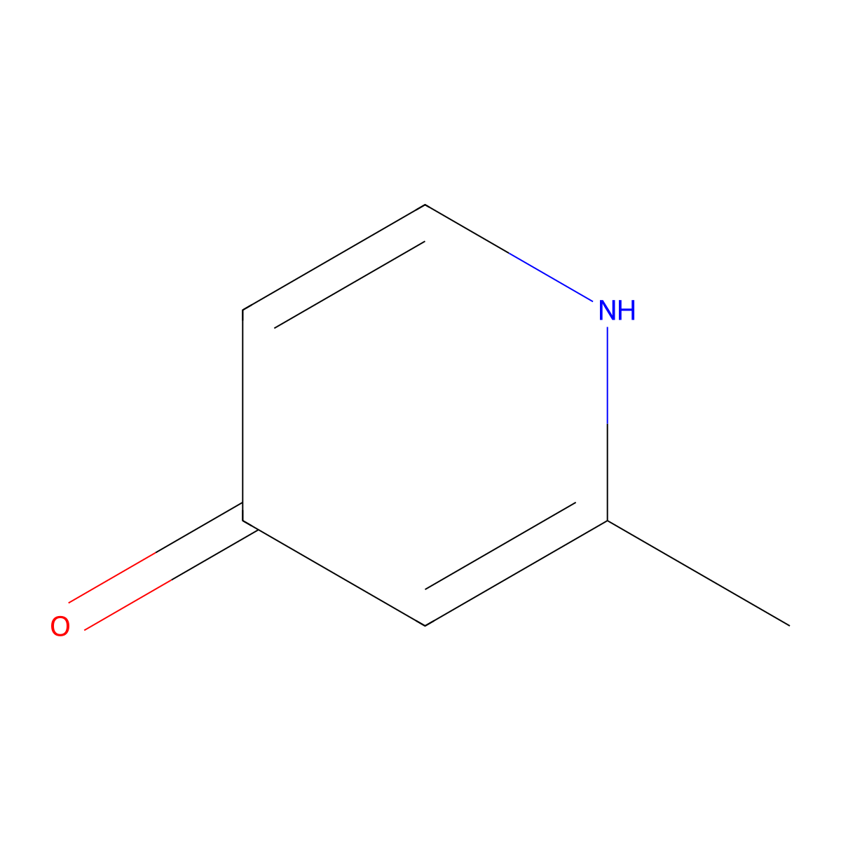 2-Methylpyridin-4-ol molecular structure, CAS 18615-86-6