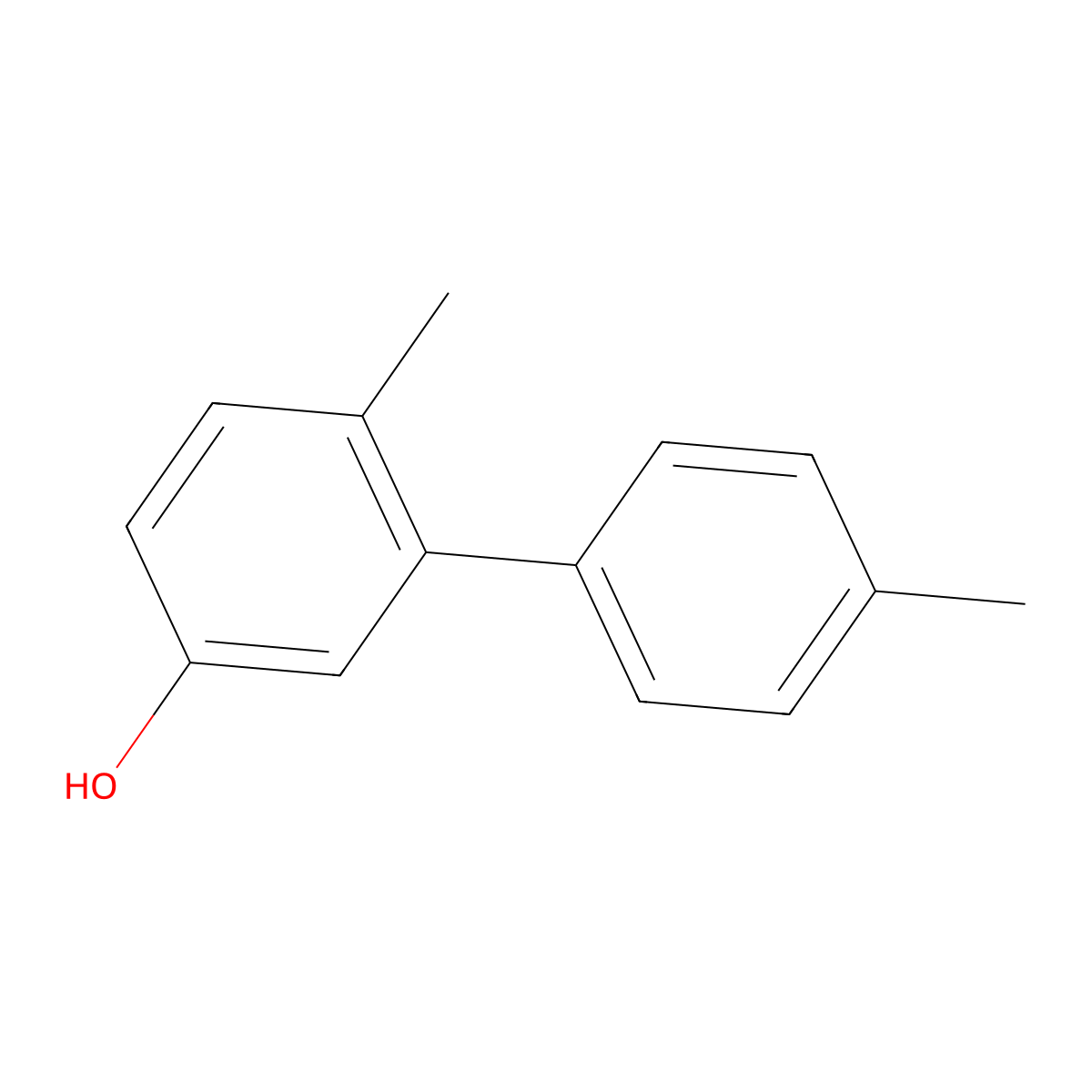 4',6-Dimethyl-[1,1'-biphenyl]-3-ol molecular structure, CAS 1861551-73-6
