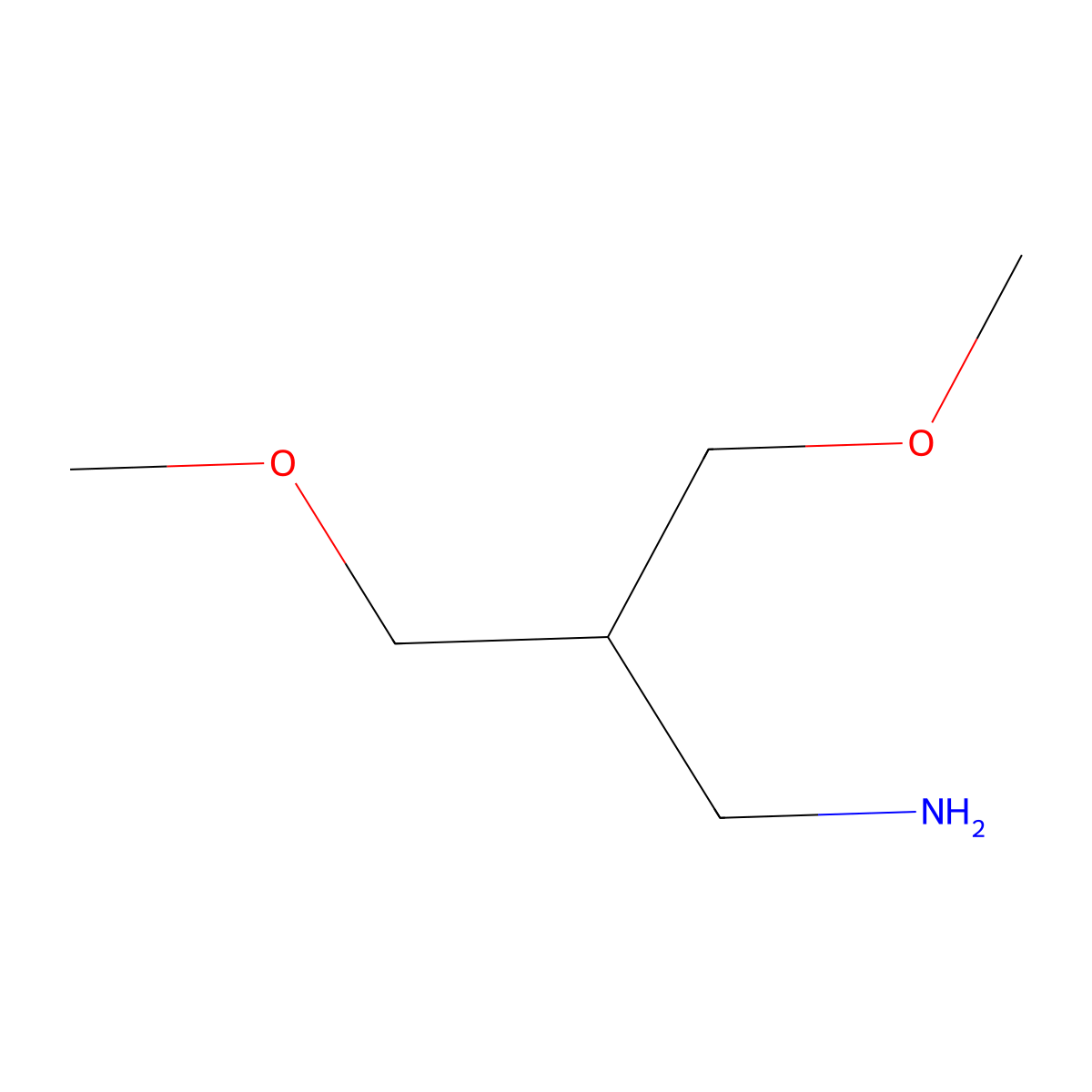 2-(Aminomethyl)-1,3-dimethoxypropane molecular structure, CAS 1861631-13-1