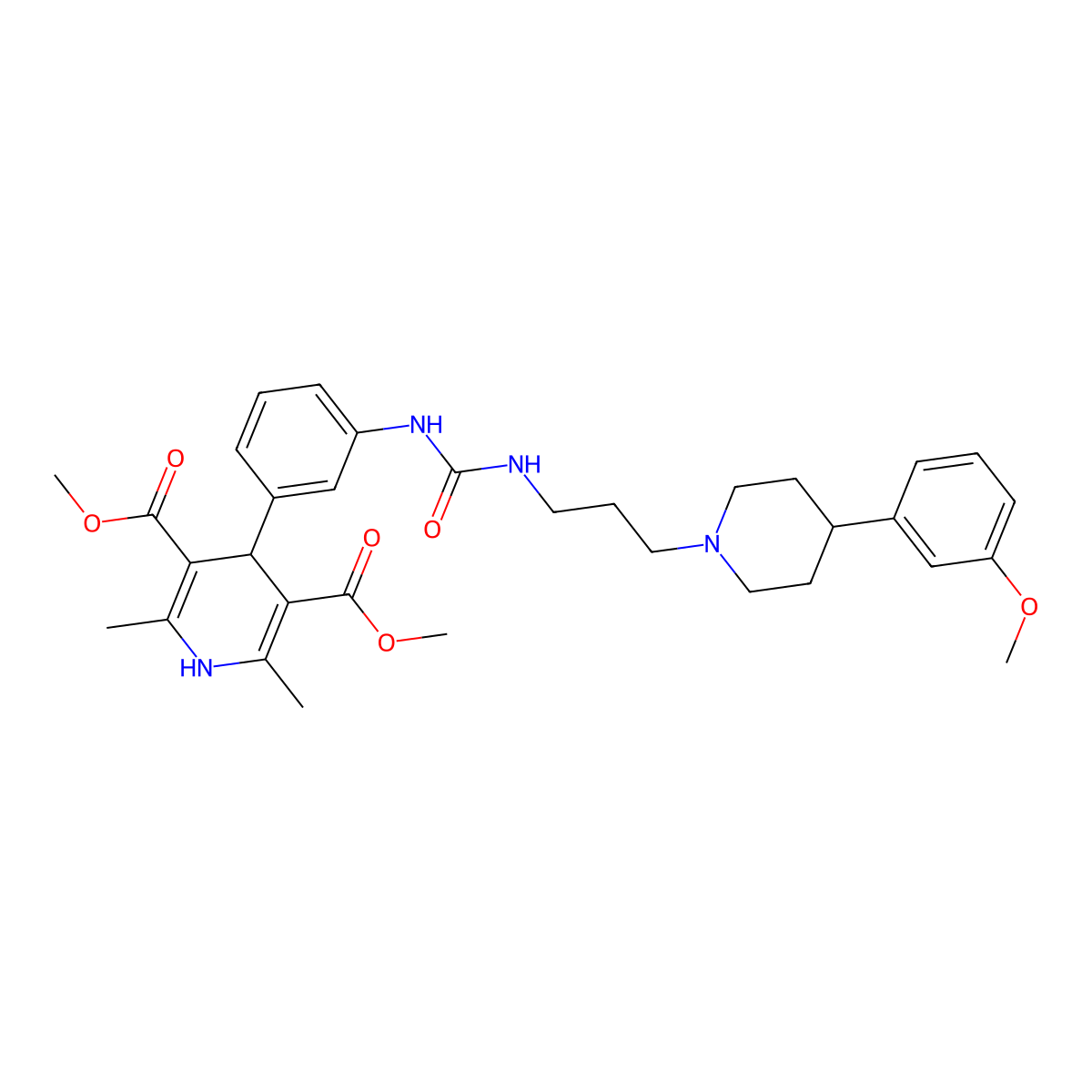 Bms-193885 molecular structure, CAS 186185-03-5
