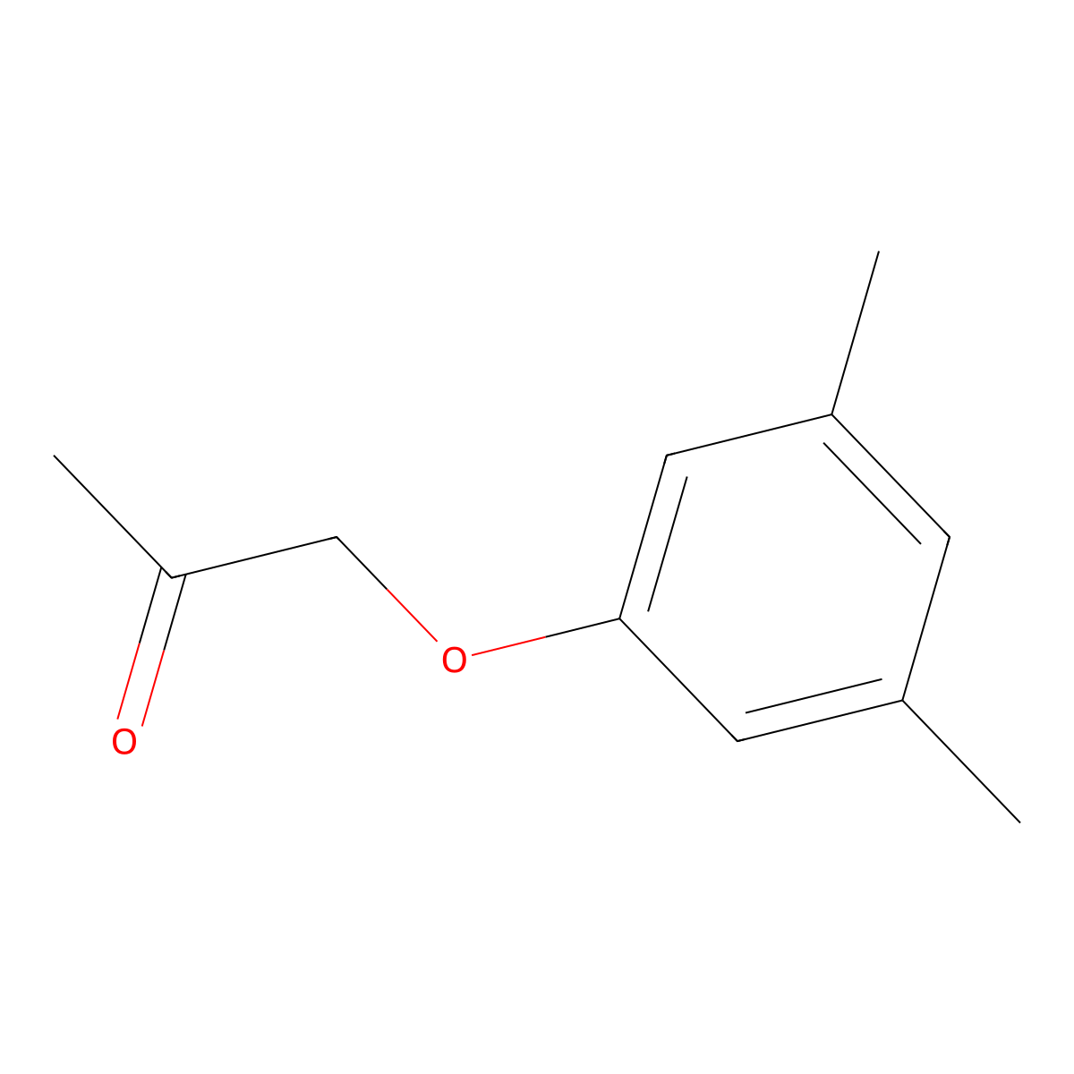 1-(3,5-Dimethylphenoxy)propan-2-one molecular structure, CAS 18621-26-6