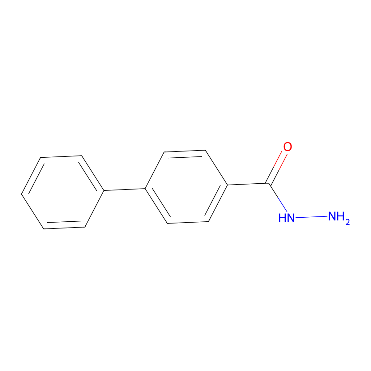p-Phenylbenzhydrazide molecular structure, CAS 18622-23-6