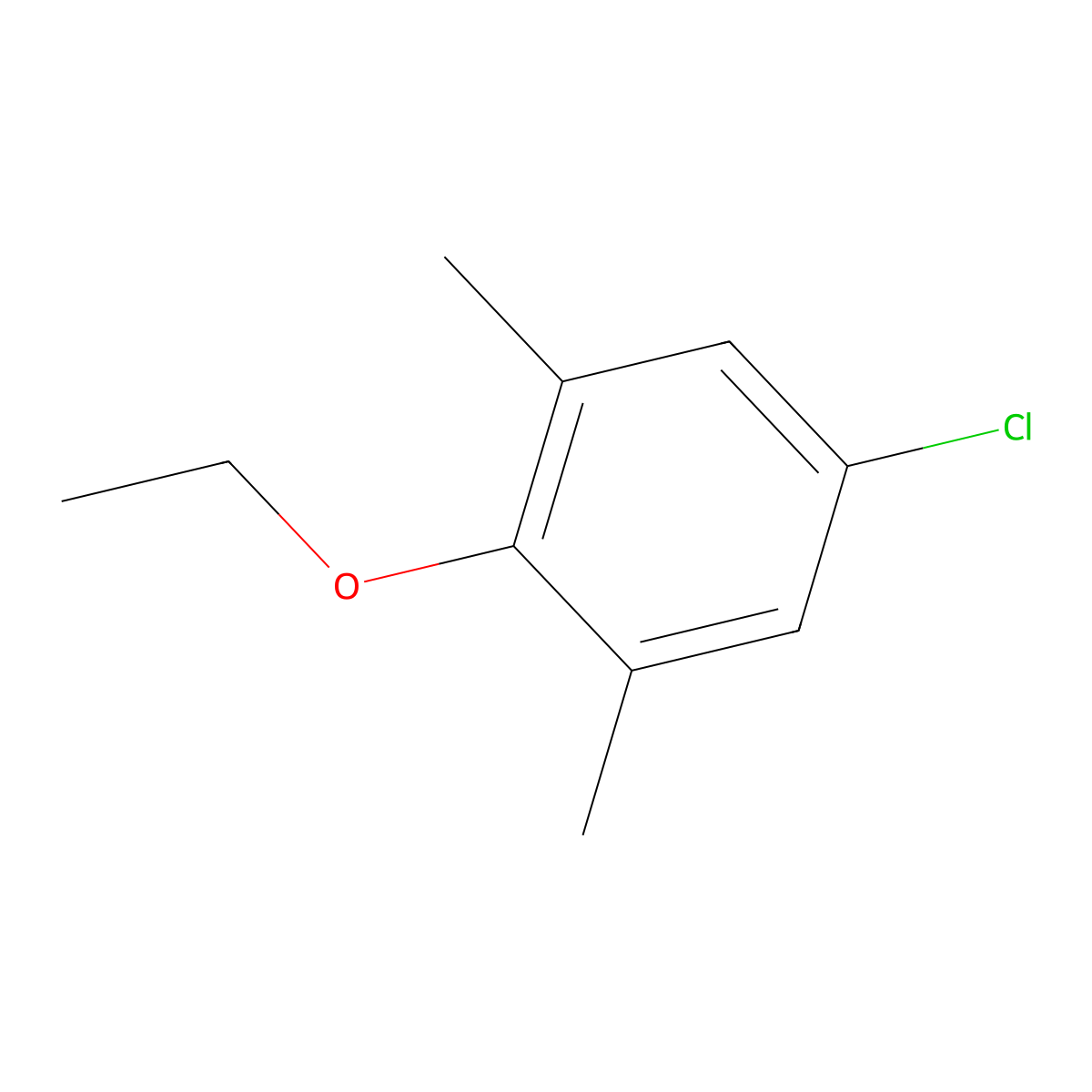 5-Chloro-2-ethoxy-1,3-dimethylbenzene molecular structure, CAS 1862376-74-6
