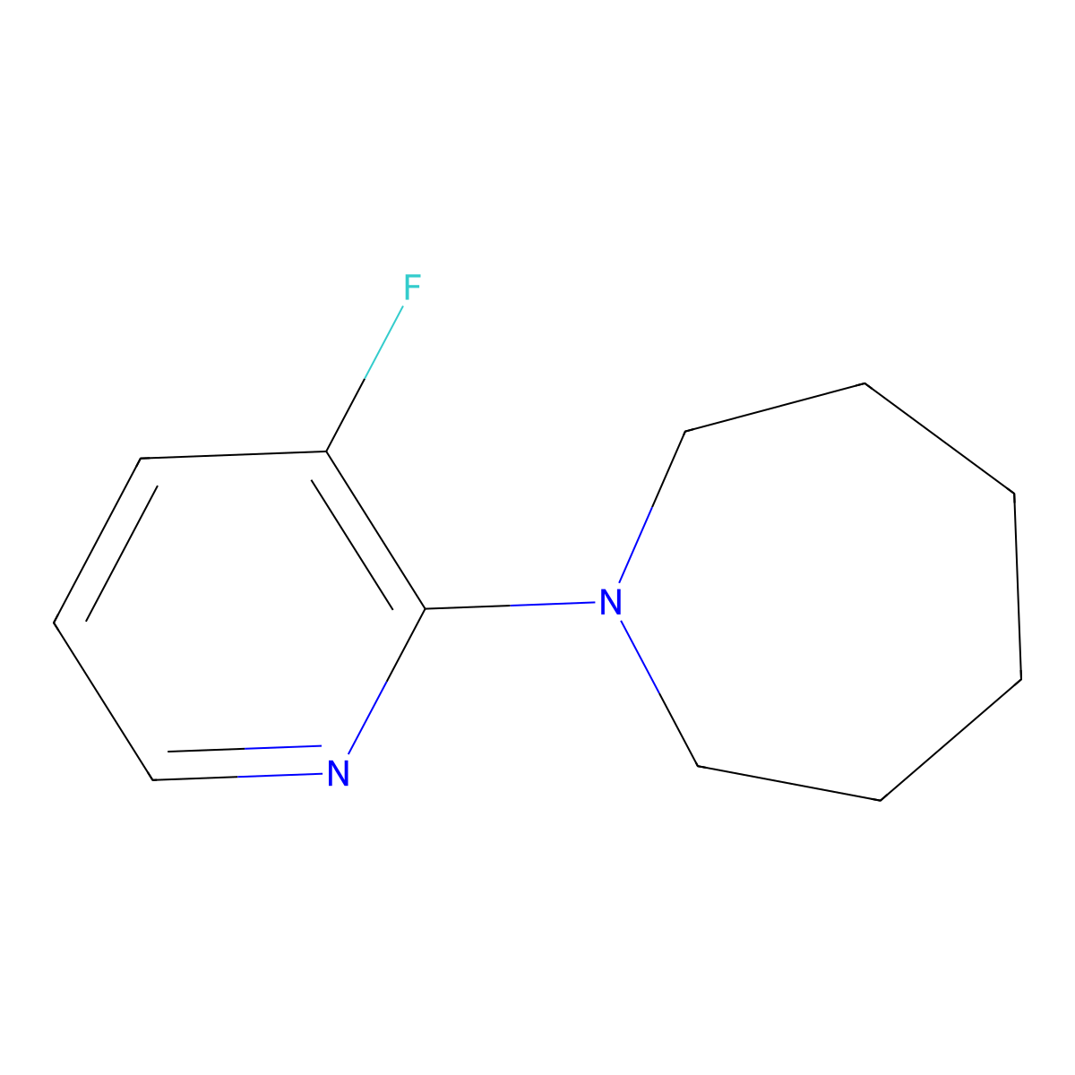 1-(3-Fluoropyridin-2-yl)azepane molecular structure, CAS 1862515-89-6