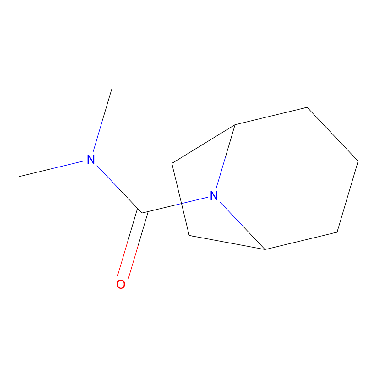 N,N-dimethyl-8-azabicyclo[3.2.1]octane-8-carboxamide molecular structure, CAS 1862699-48-6