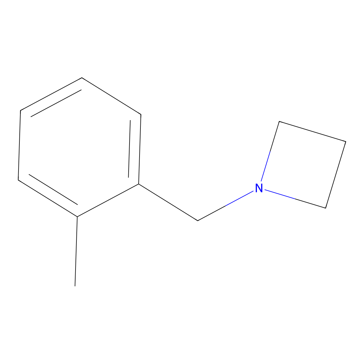 1-(2-Methylbenzyl)azetidine molecular structure, CAS 1862787-95-8