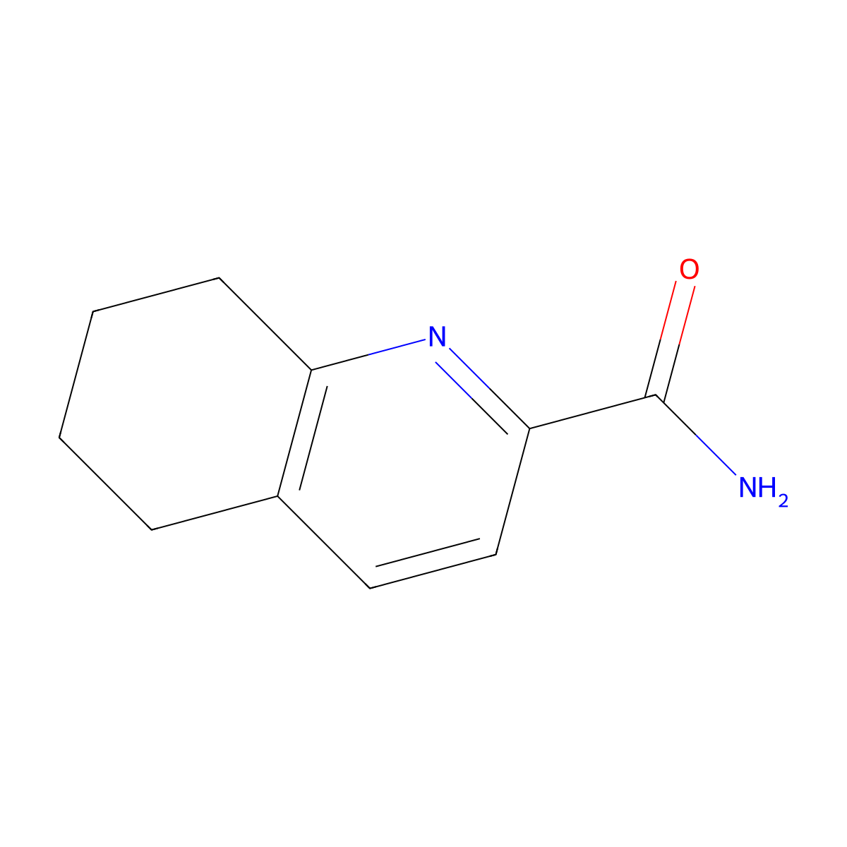 5,6,7,8-Tetrahydroquinoline-2-carboxamide molecular structure, CAS 1862793-93-8