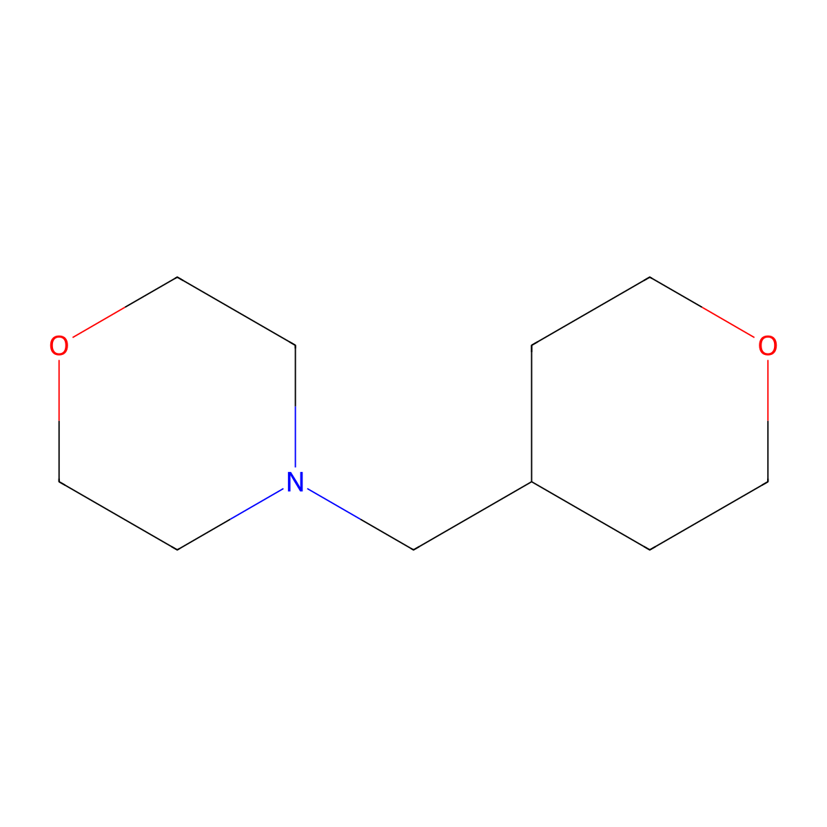 4-[(Oxan-4-yl)methyl]morpholine molecular structure, CAS 1862794-30-6
