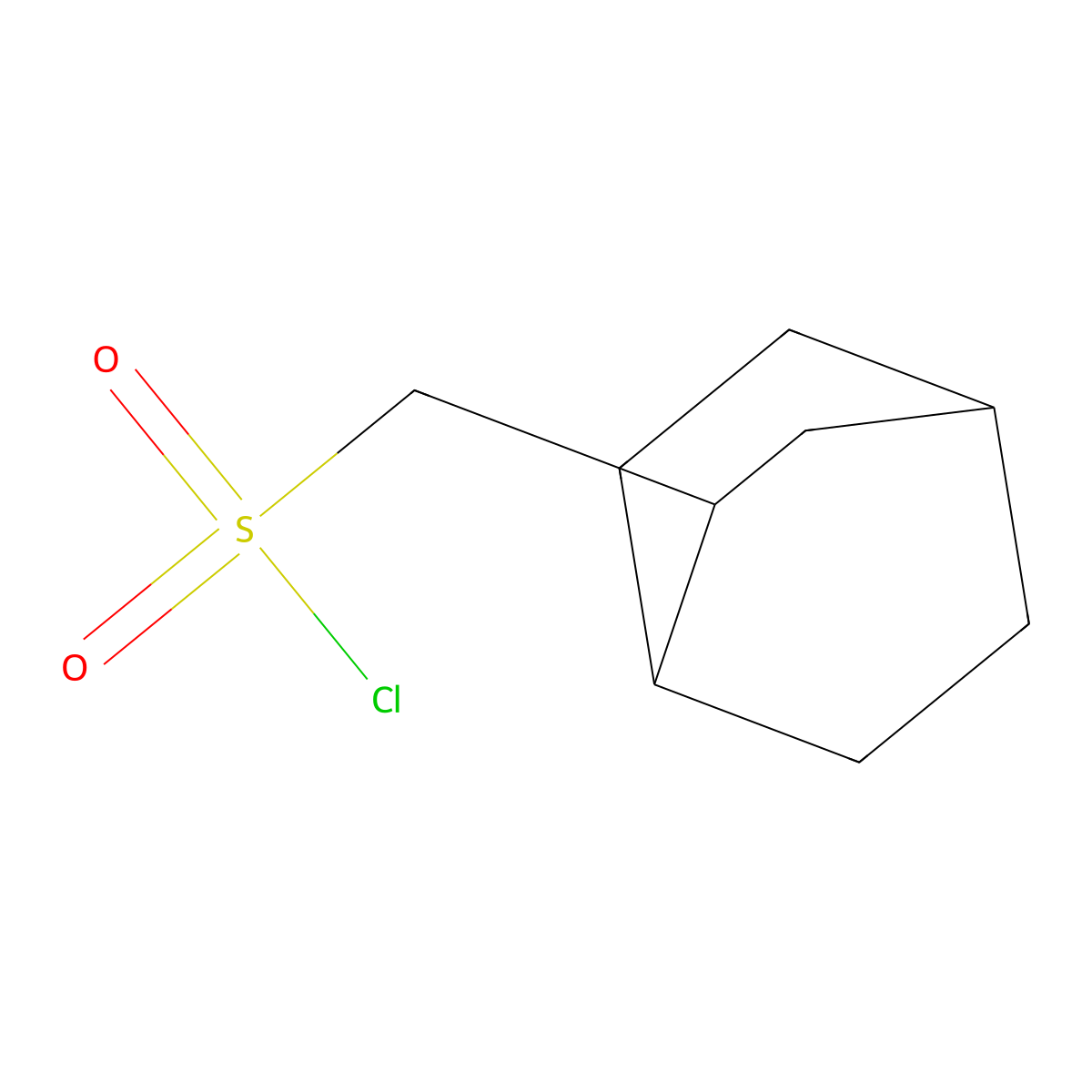 (Bicyclo(2.2.2)octan-2-yl)methanesulfonyl chloride molecular structure, CAS 1862866-81-6