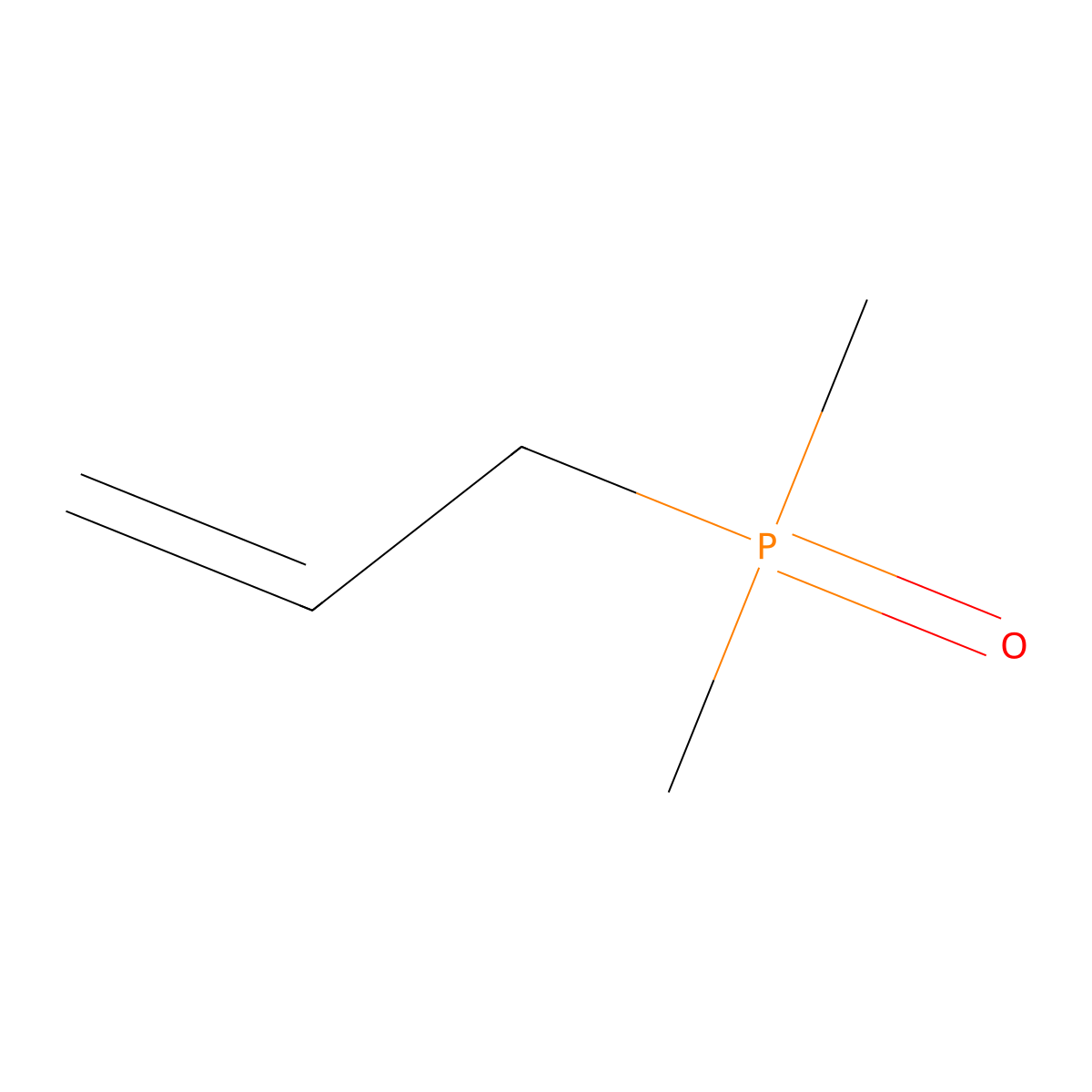 3-(Dimethylphosphoryl)prop-1-ene molecular structure, CAS 18629-10-2