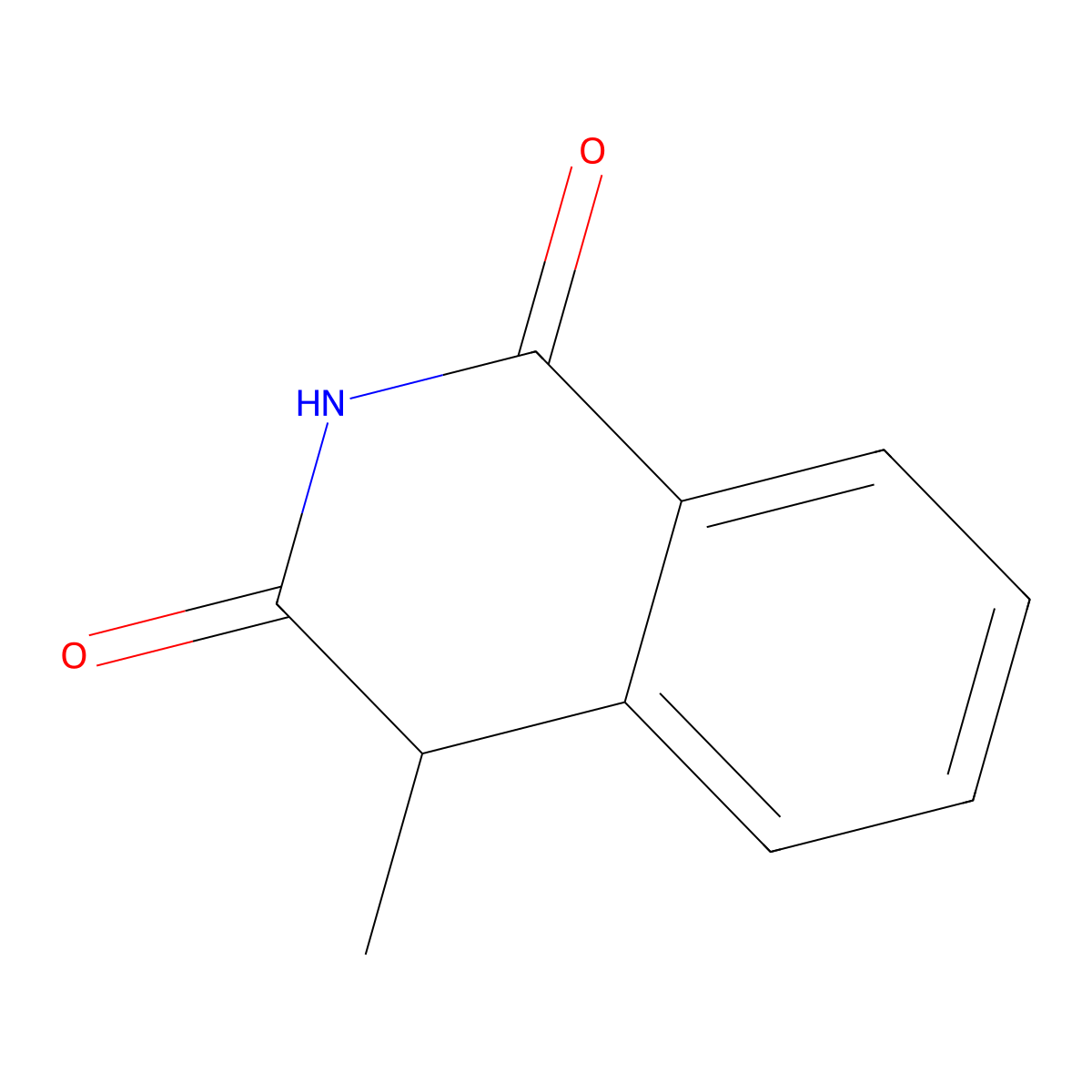 4-Methylisoquinoline-1,3(2H,4H)-dione molecular structure, CAS 18630-94-9