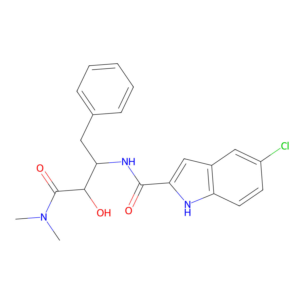 CP-91149 molecular structure, CAS 186392-40-5