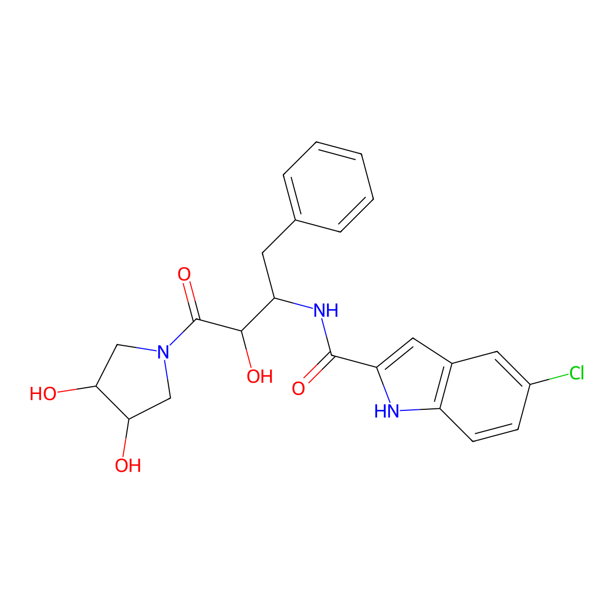 Ingliforib molecular structure, CAS 186392-65-4