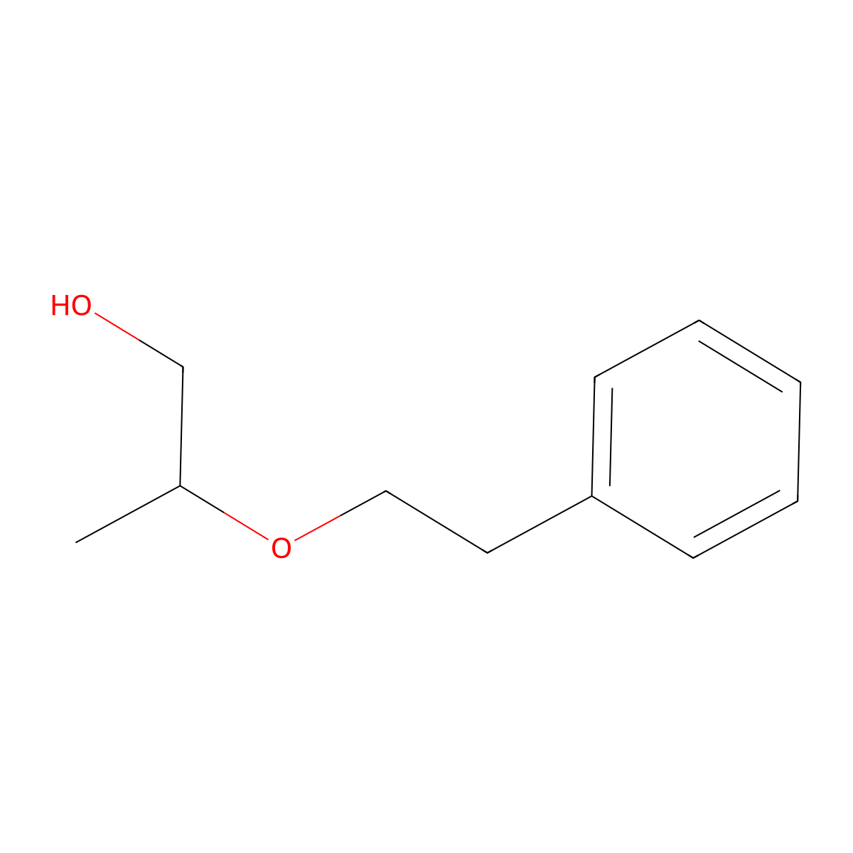 2-(2-Phenylethoxy)propan-1-ol molecular structure, CAS 1864073-34-6