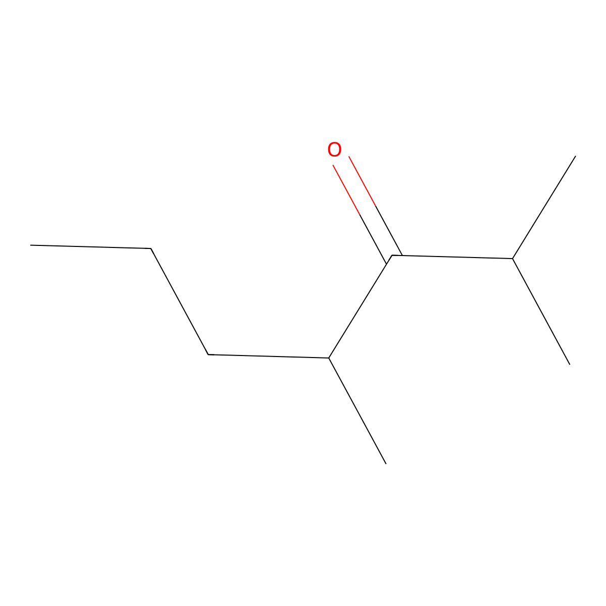 2,4-Dimethyl-3-heptanone molecular structure, CAS 18641-71-9