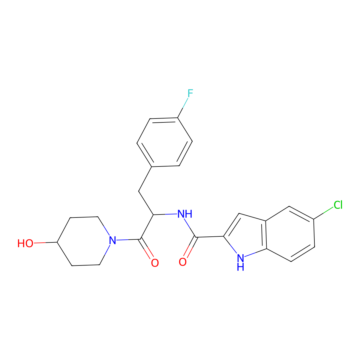 CP-320626 molecular structure, CAS 186430-23-9