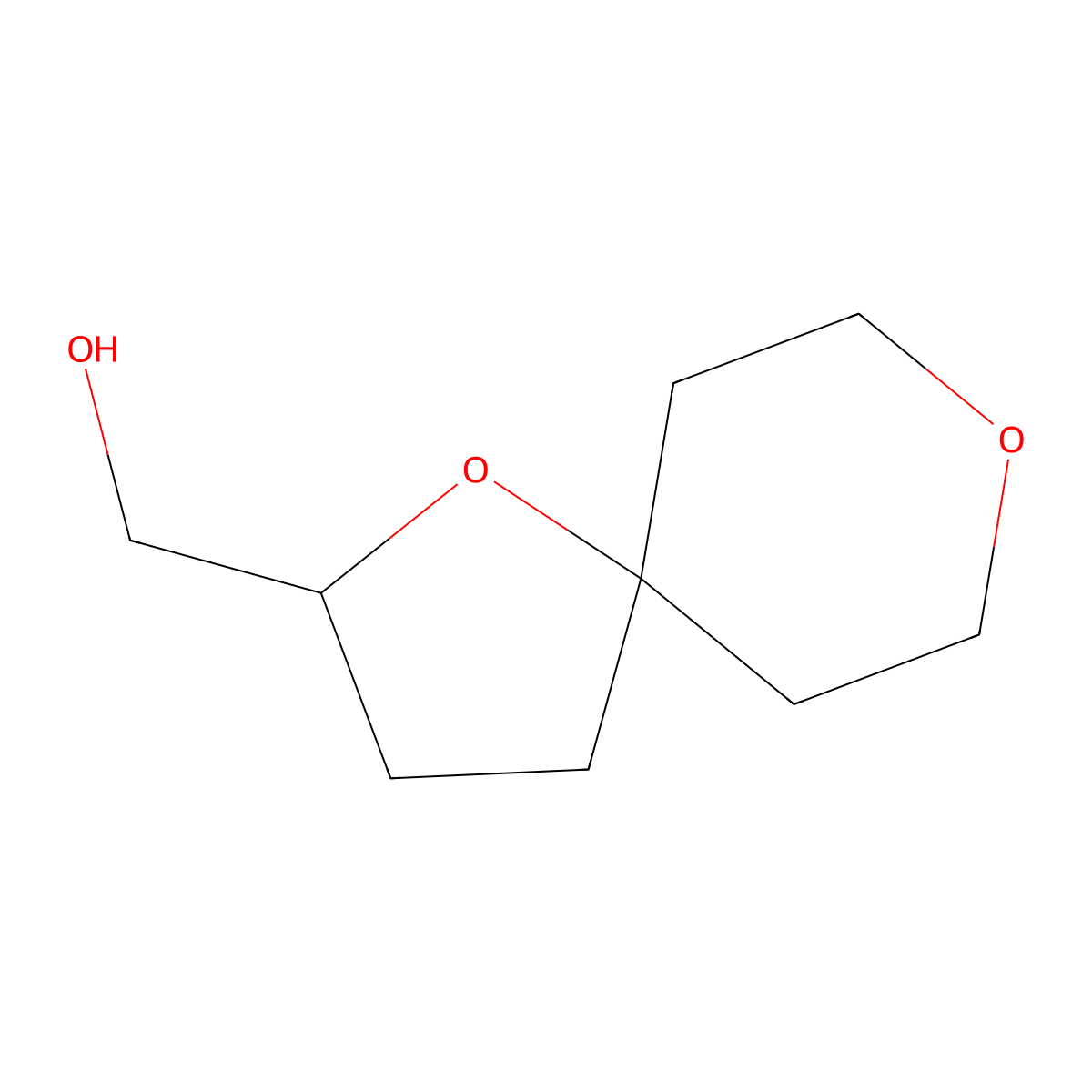 {1,8-Dioxaspiro[4.5]decan-2-yl}methanol molecular structure, CAS 1864407-98-6