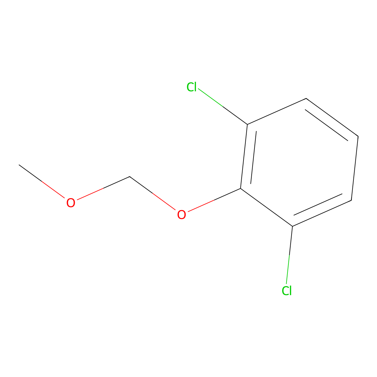 2,6-Dichloro-1-(methoxymethoxy)benzene molecular structure, CAS 1864707-50-5