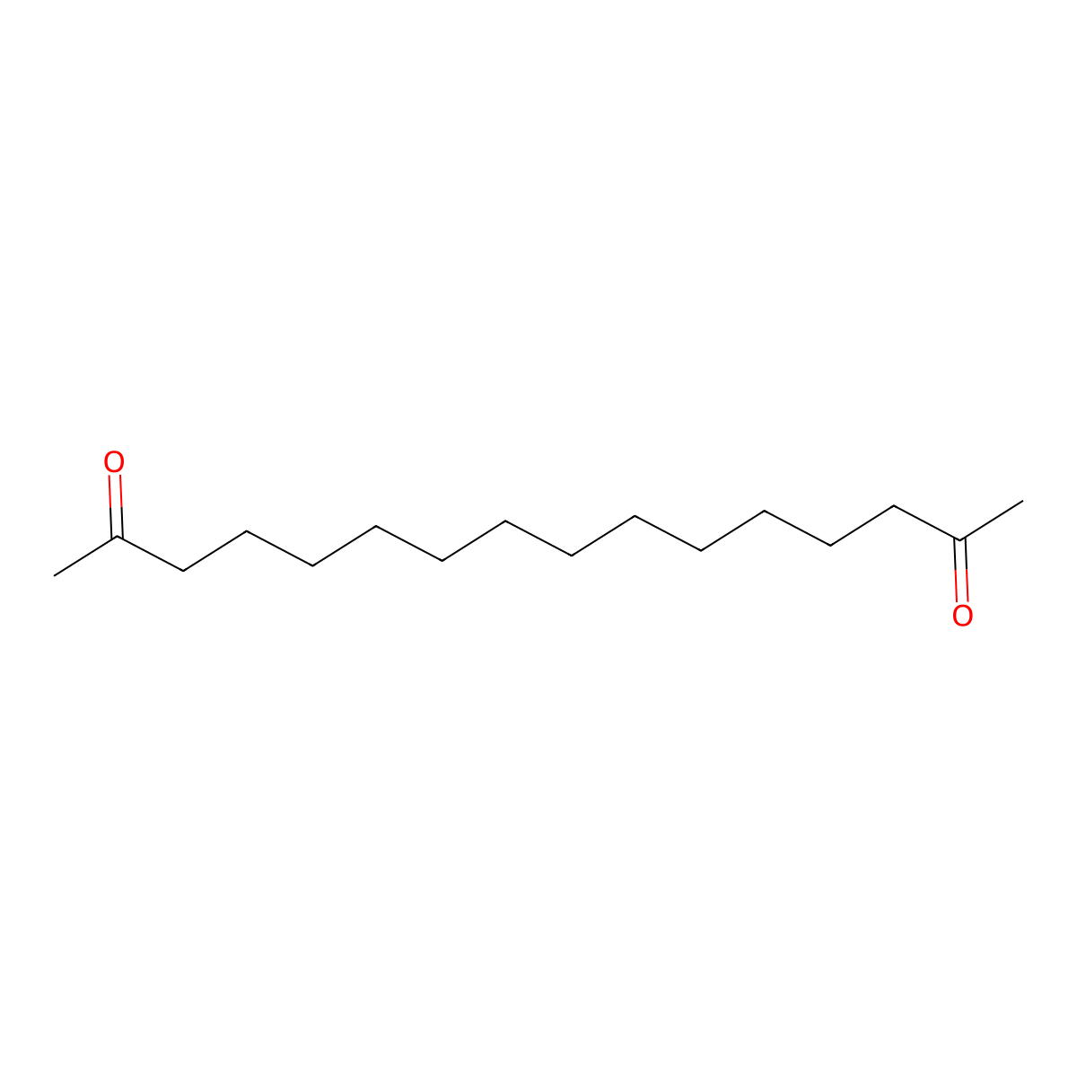 2,15-Hexadecanedione molecular structure, CAS 18650-13-0