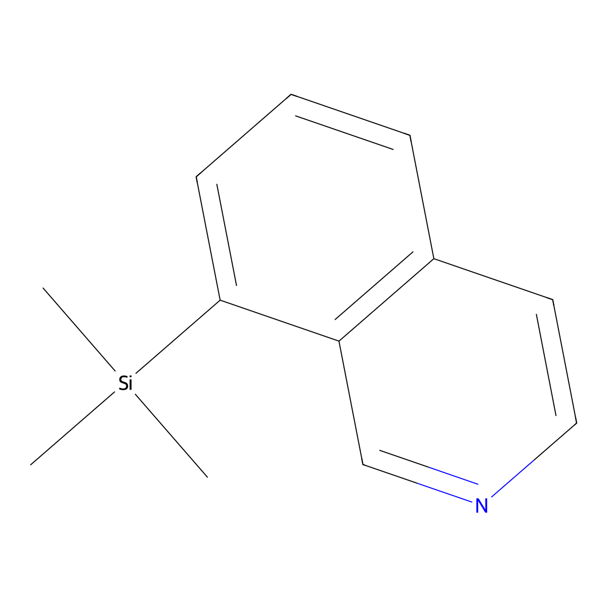 8-(Trimethylsilyl)isoquinoline molecular structure, CAS 1865181-08-3