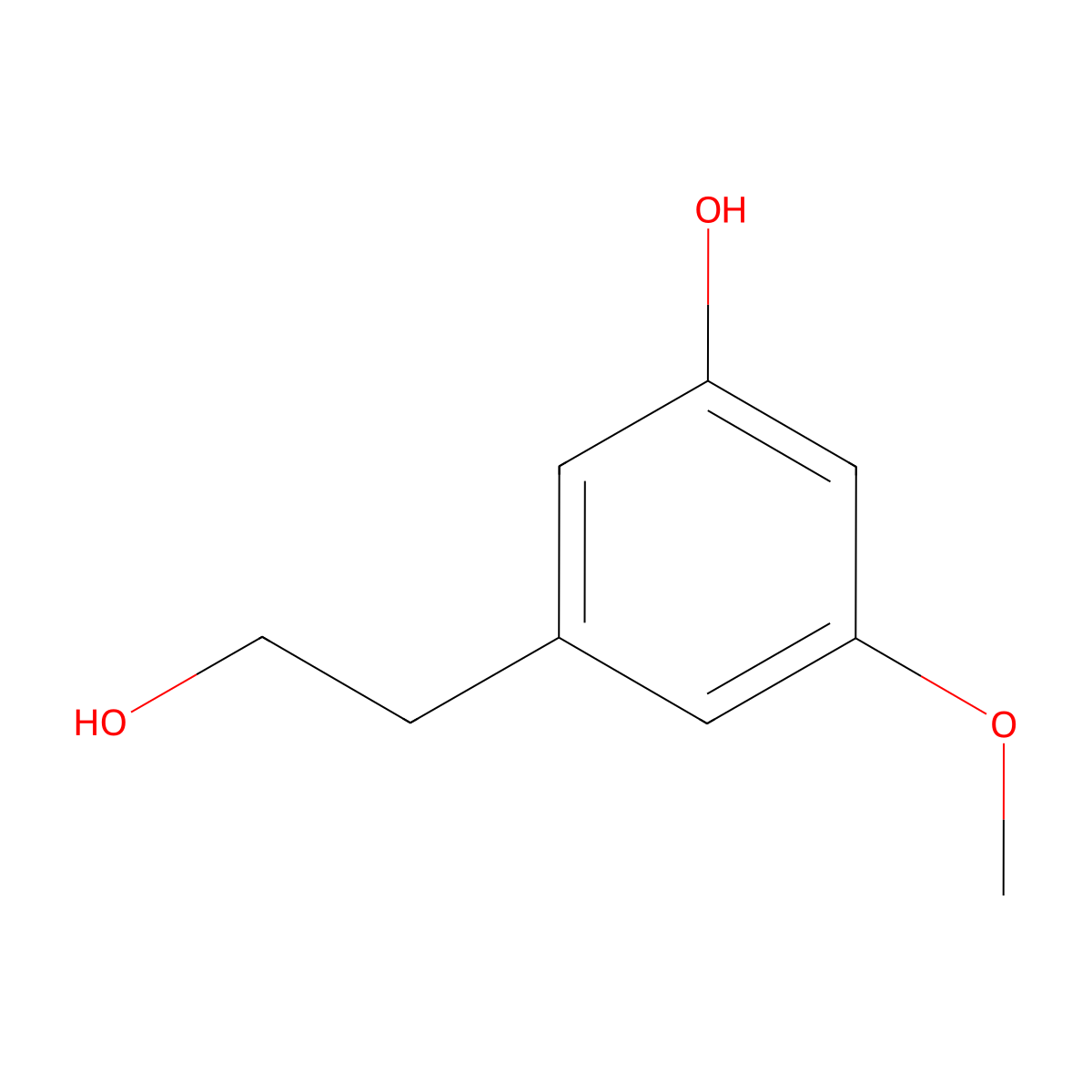 3-(2-Hydroxyethyl)-5-methoxyphenol molecular structure, CAS 1865259-38-6